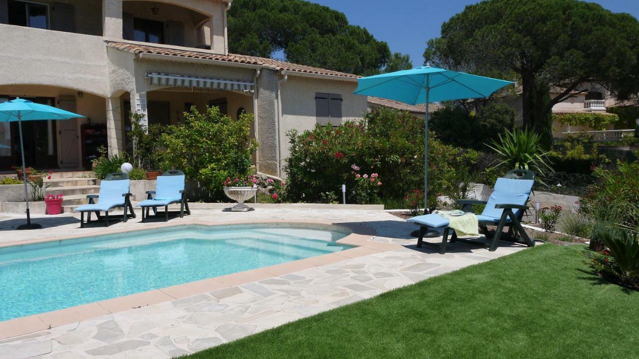 Grand Appartement Dans Maison Avec Piscine Privee Fréjus 外观 照片
